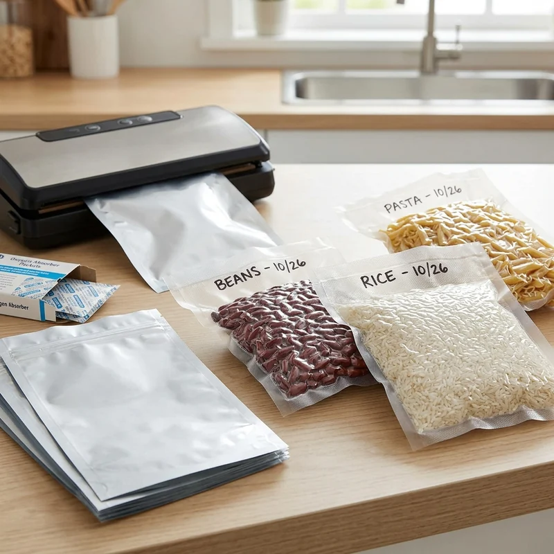 Custom vacuum seal mylar bags — packaging option