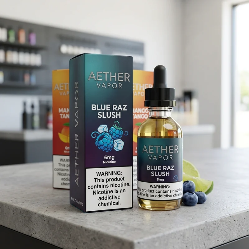 Custom vape oil packaging — packaging option