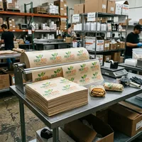 Wholesale Restaurant Food Wrap with Logo — view 3
